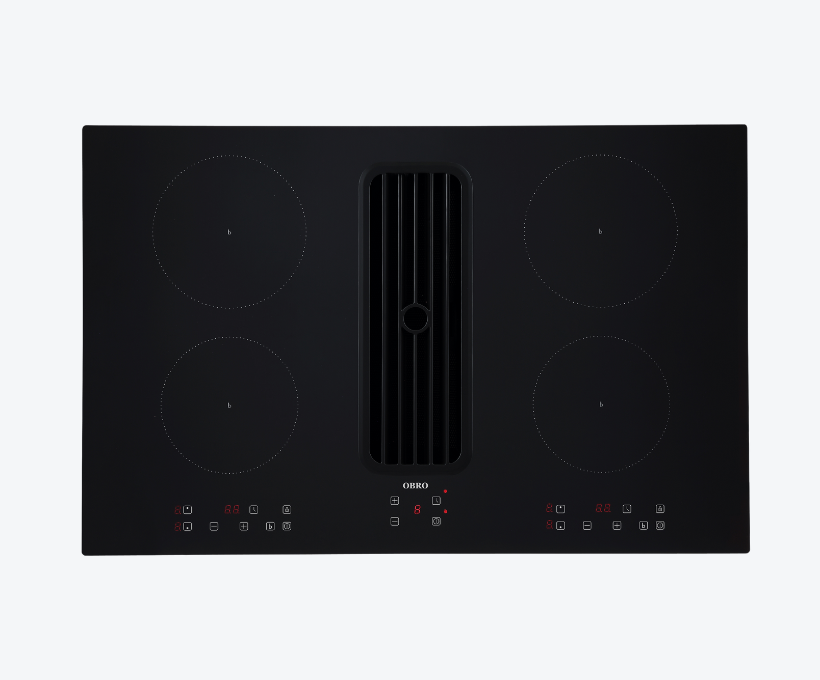 Home Kitchen System Down Air Integrated Cooker Hood System DIA6 GRANDIOS 3
