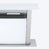 Downdraft Kitchen Cooker Hood HD2 KOMPAKT White Series 3